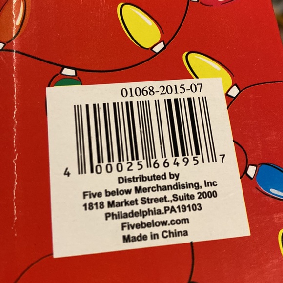 New 4 pc. Holiday printed glass milk jugs with red & white stripe straws - Picture 3 of 8